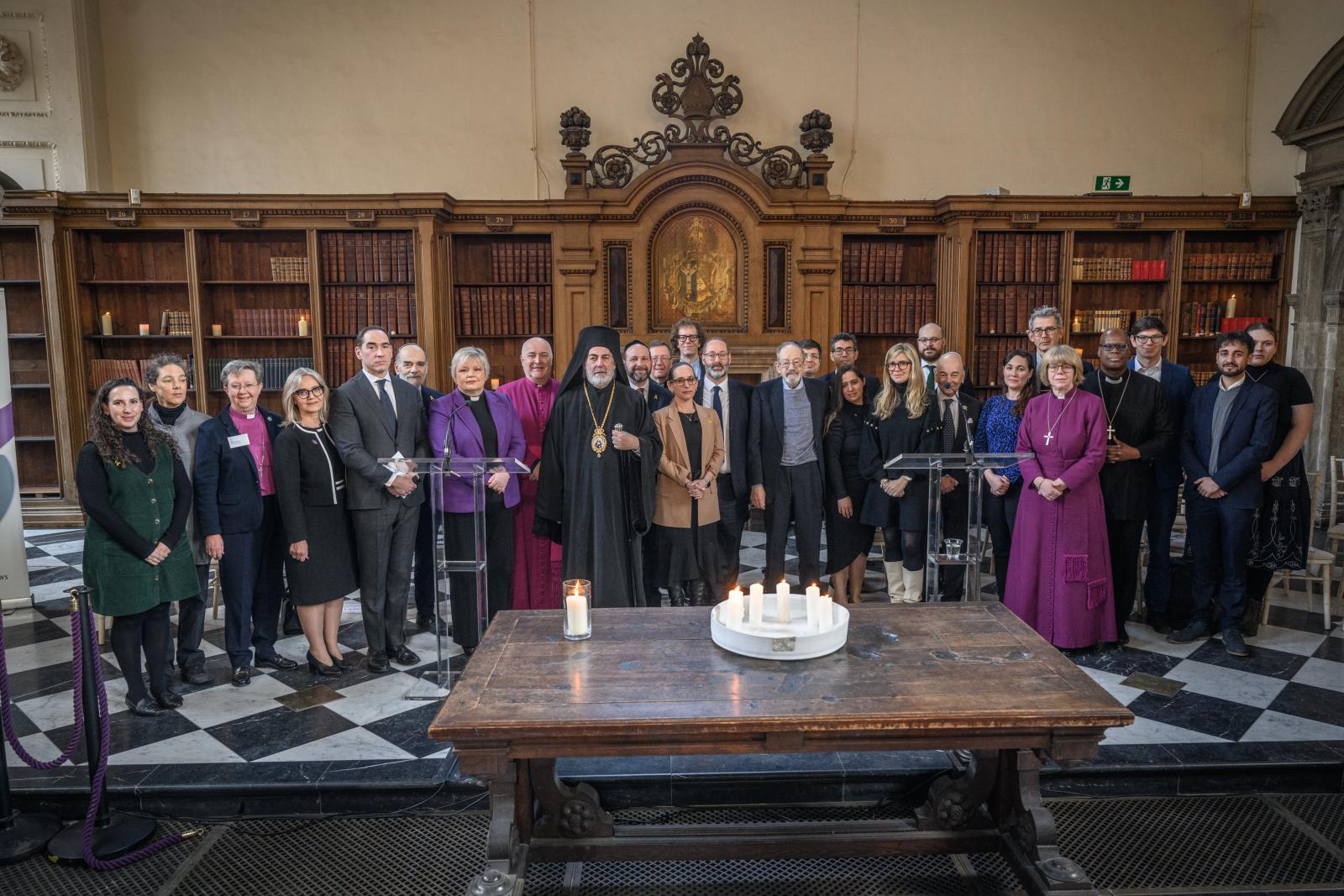 Bishop John Sherrington attends commemoration for Holocaust Memorial Day