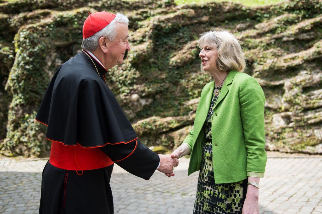 Cardinal Vincent Offers Support and Prayers for Theresa May