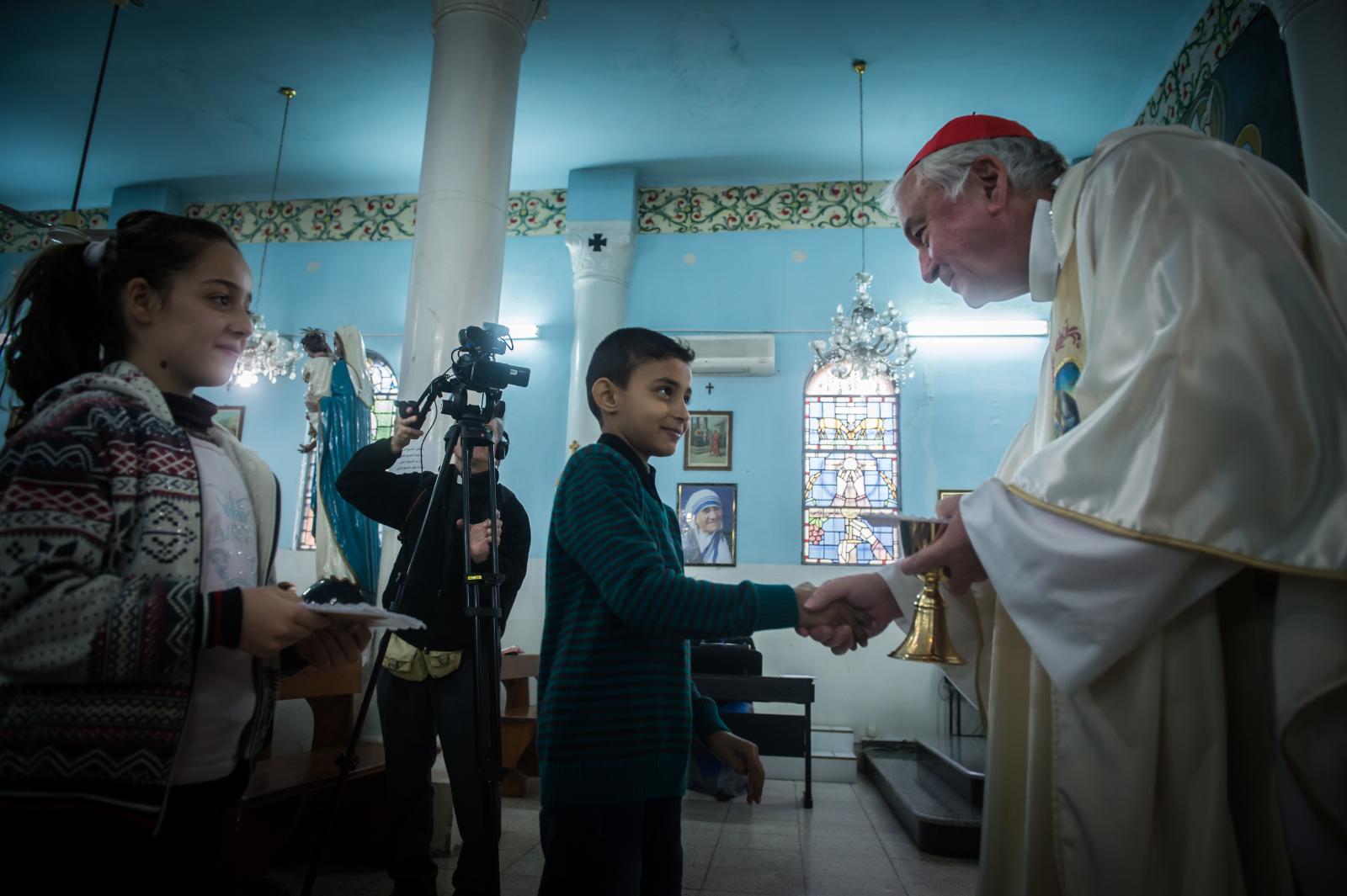Cardinal calls for prayers for communities in the Holy Land