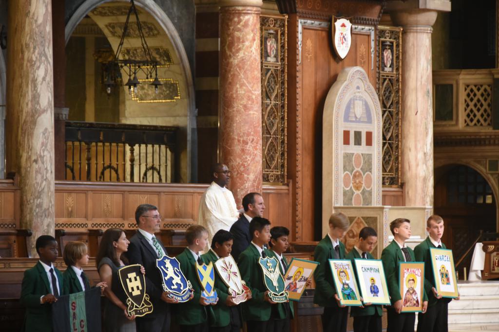 Bishop John Celebrates Mass for Salvatorian College at the Cathedral