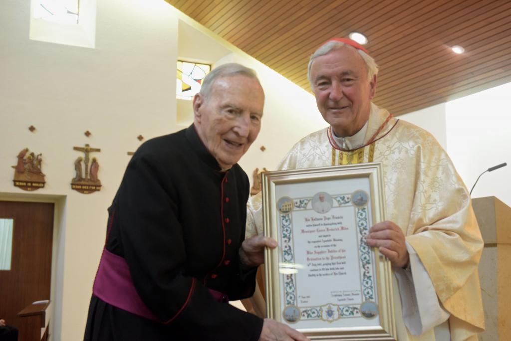 Mgr Canon Frederick Miles, ProtAp RIP