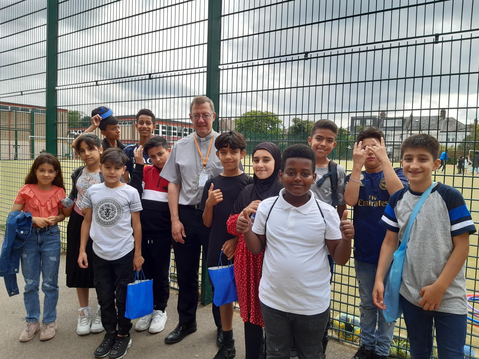 Summer camp helps refugee children find a safe home