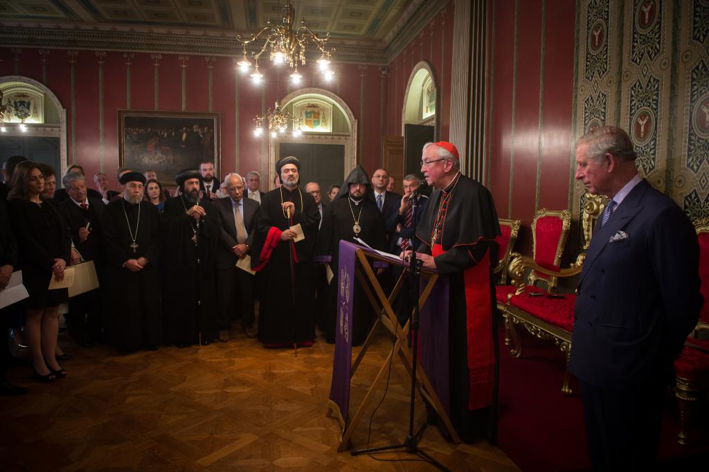Cardinal Vincent and the Prince of Wales Offer Prayers for Middle Eastern Christians at Advent Reception