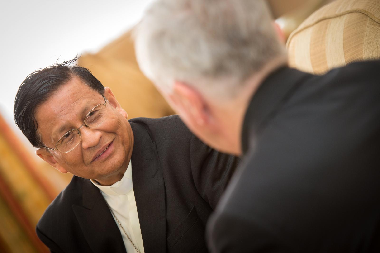 Prayerful support for Cardinal Bo’s call for nonviolence, democracy and dialogue