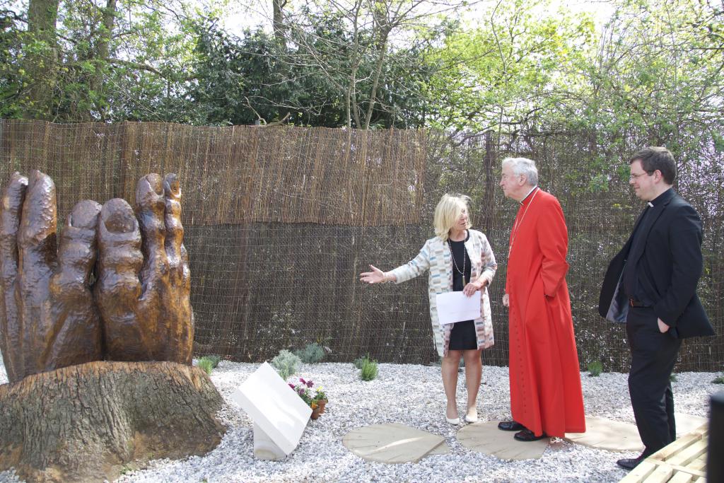 New Hall and Prayer Garden at St James’s