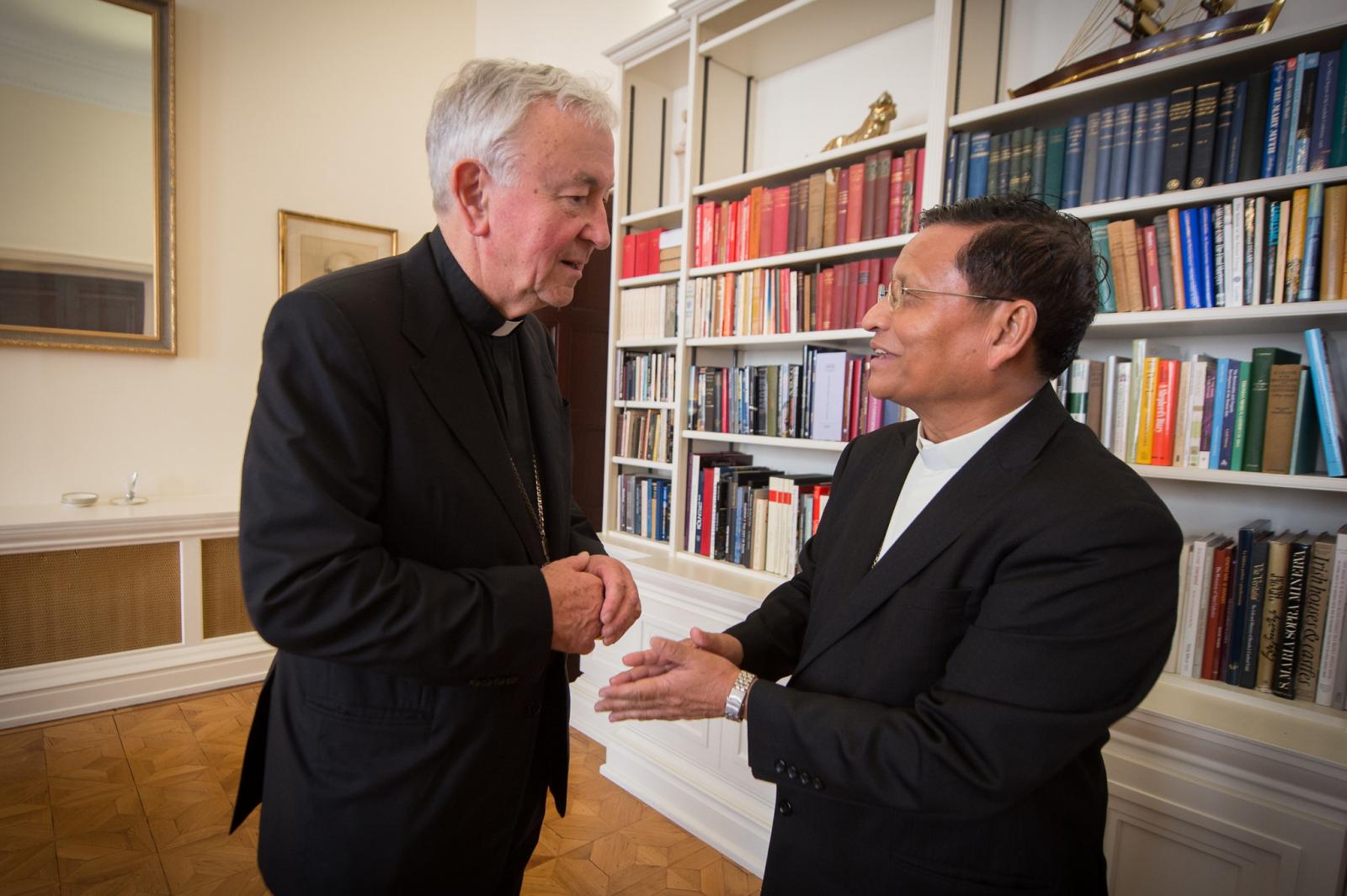 Cardinal prays for people of Myanmar