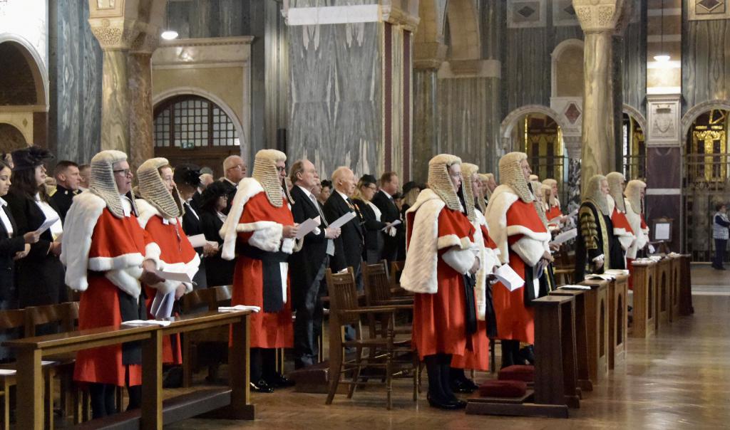 Bishop John Sherrington tells legal professionals: ‘Serve justice so that the dignity of the person is protected and fostered’