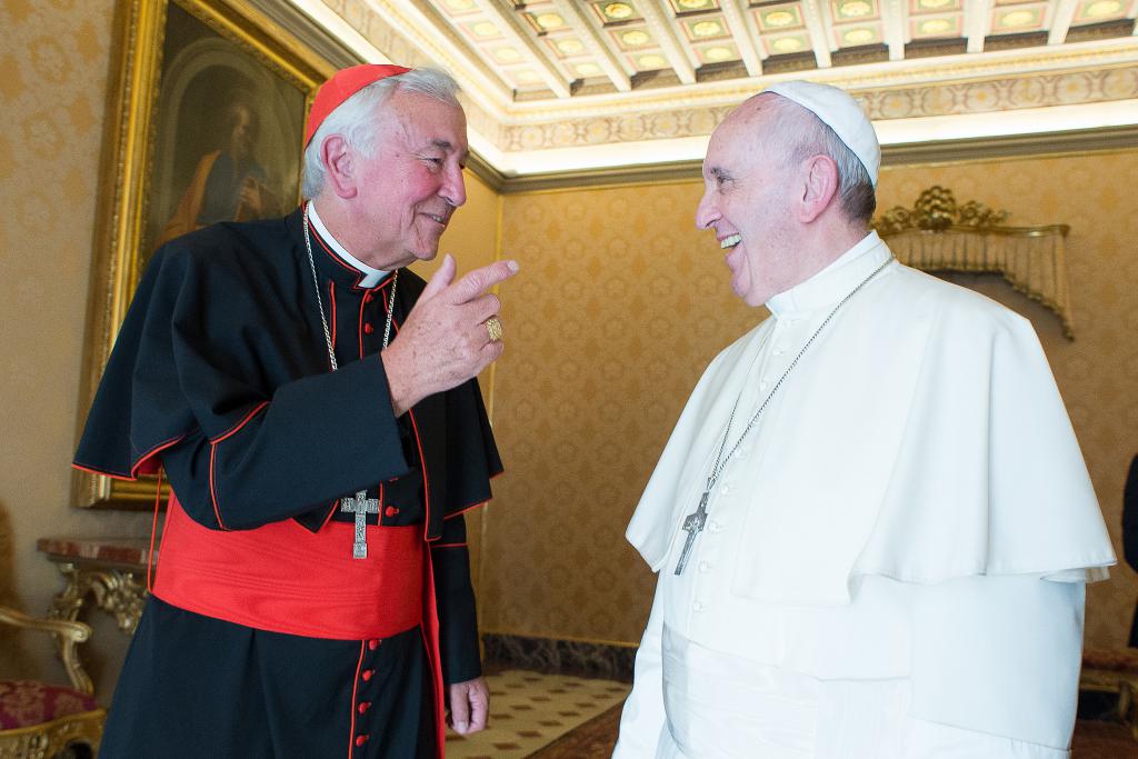 Cardinal Vincent offers prayers and thanks for fourth anniversary of Pope Francis’ election