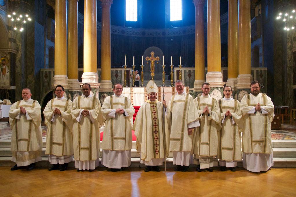 Bishop Paul urges new deacons to be Christ’s companions in prayer