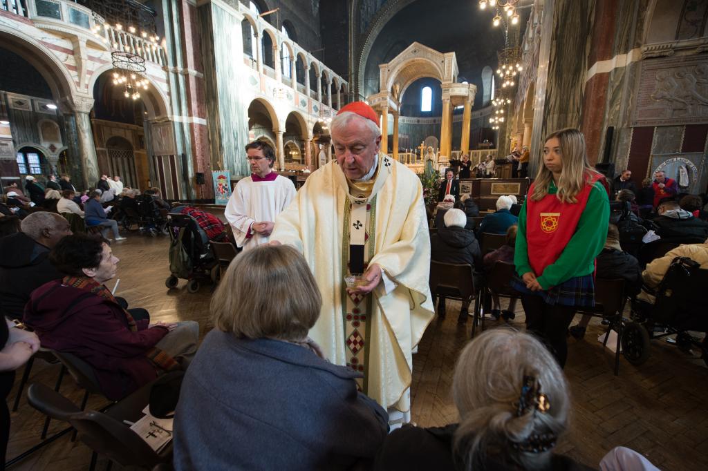 Sick given ‘pride of place’ at Mass for Our Lady of Lourdes