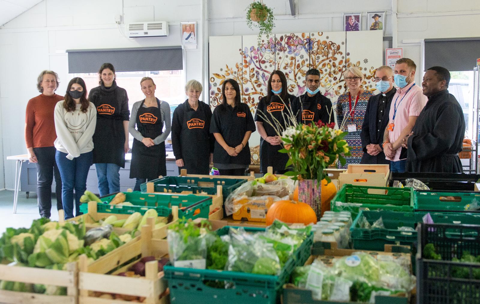Volunteering at the Hitchin Pantry