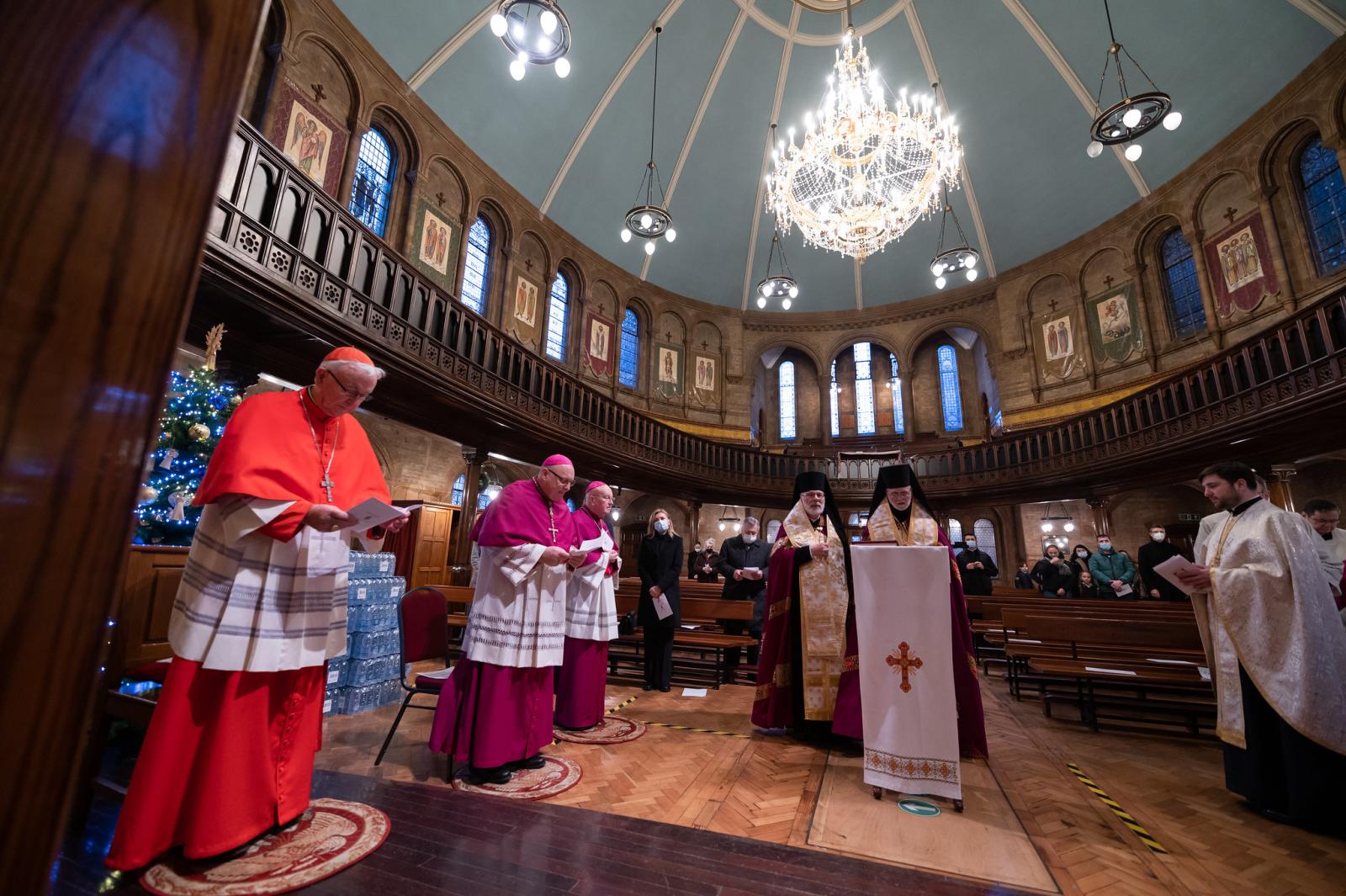 Cardinal prays for peace in Ukraine