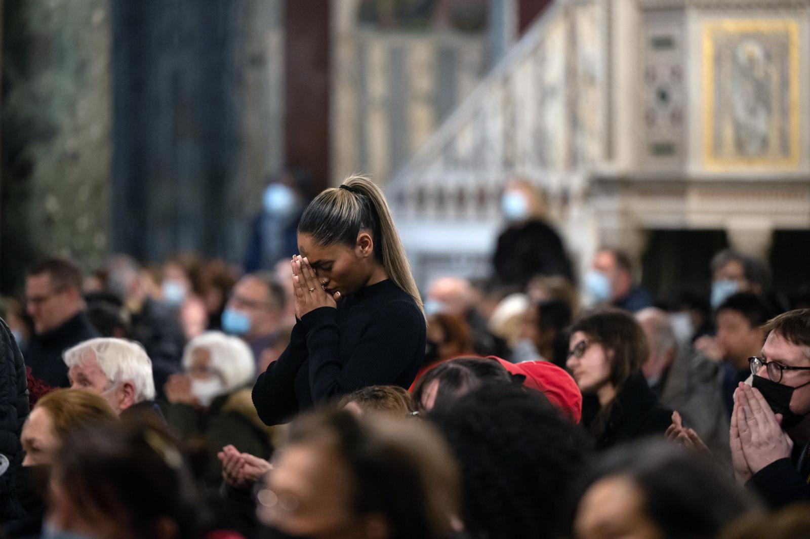 Ash Wednesday at Westminster Cathedral