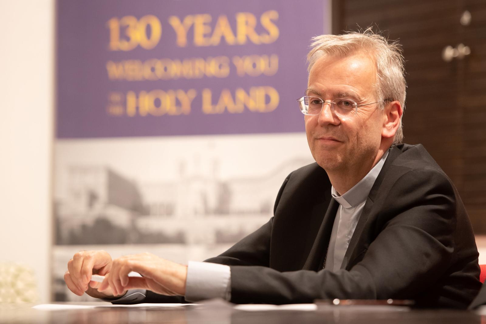 Bishop Hudson named chair of Holy Land Coordination