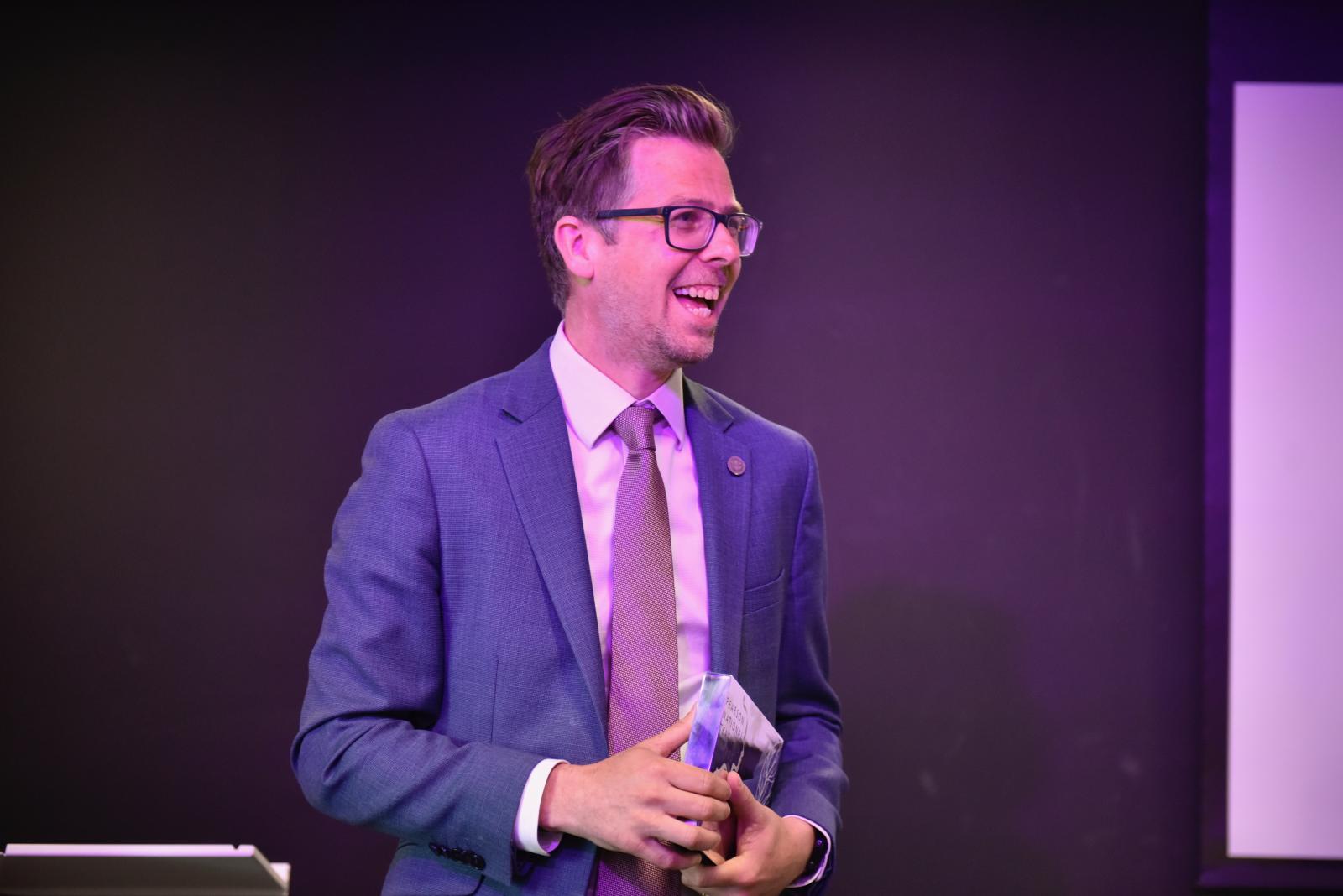 Head of All Saints honoured with Silver Award for Headteacher of the Year