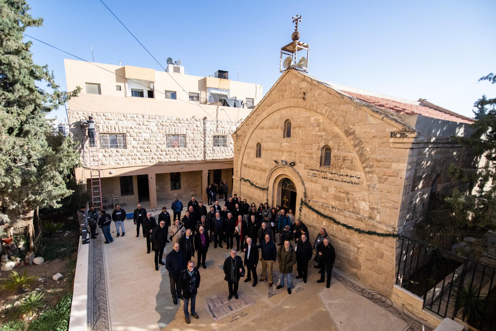 Communion with the Church in Jordan and the wider Holy Land