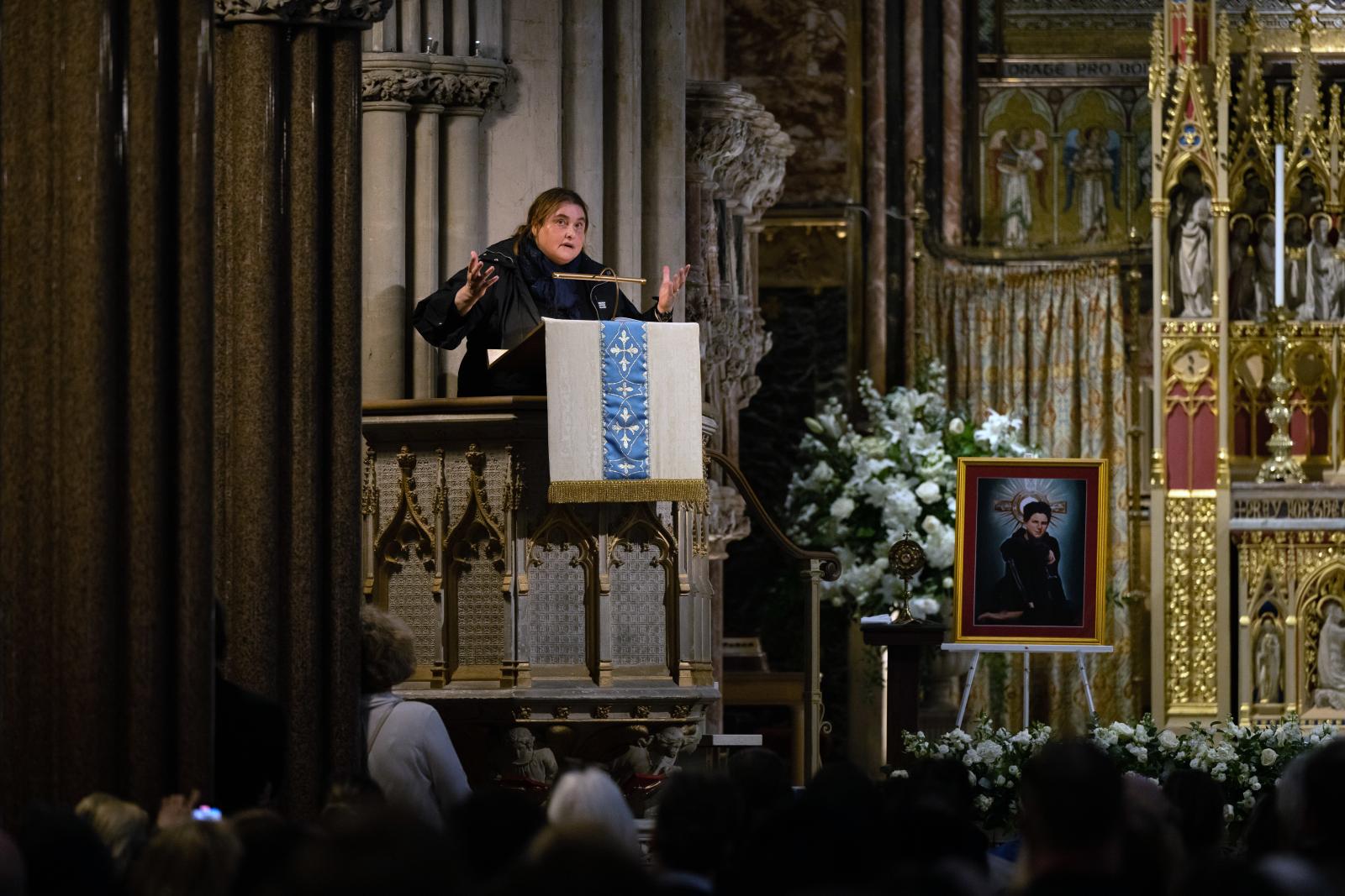 Over 500 come to hear from Carlo Acutis’ mother