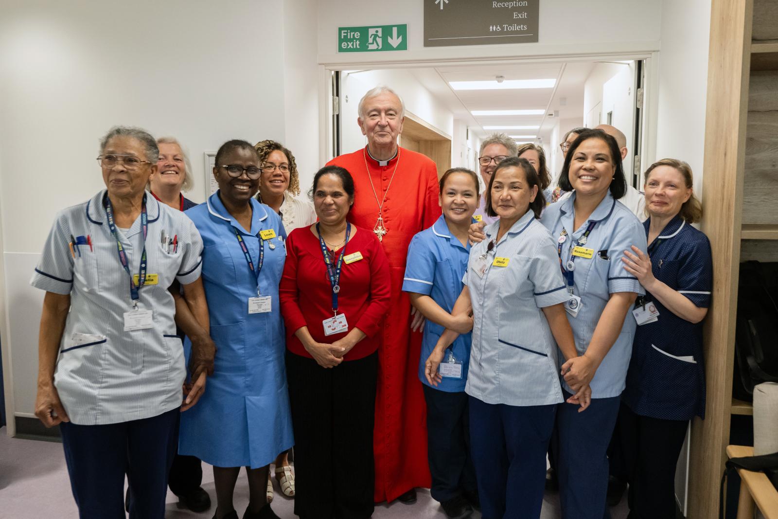 Cardinal opens ward at St Joseph’s Hospice