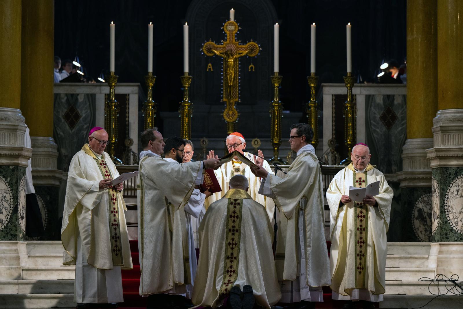 Celebrating the ordination of Bishop James Curry