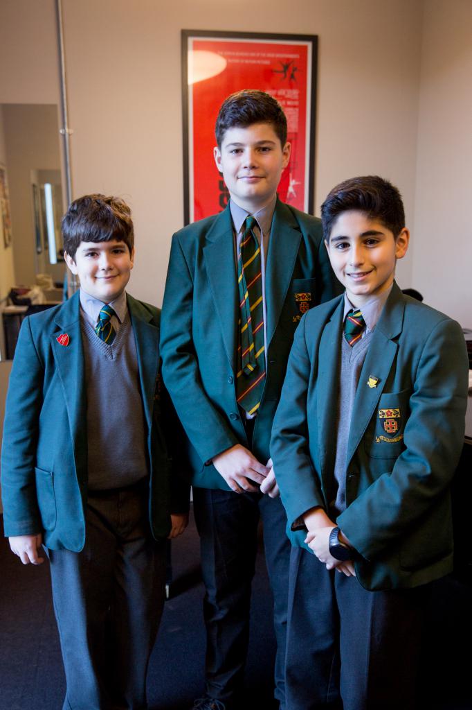 Three St Benedict’s singers join the National
Youth Choir of Great Britain