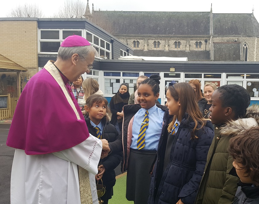 St Anne’s Infant playground blessing