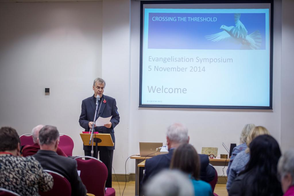 Bishop Nicholas leads Symposium Day on outreach to non-churchgoing Catholics