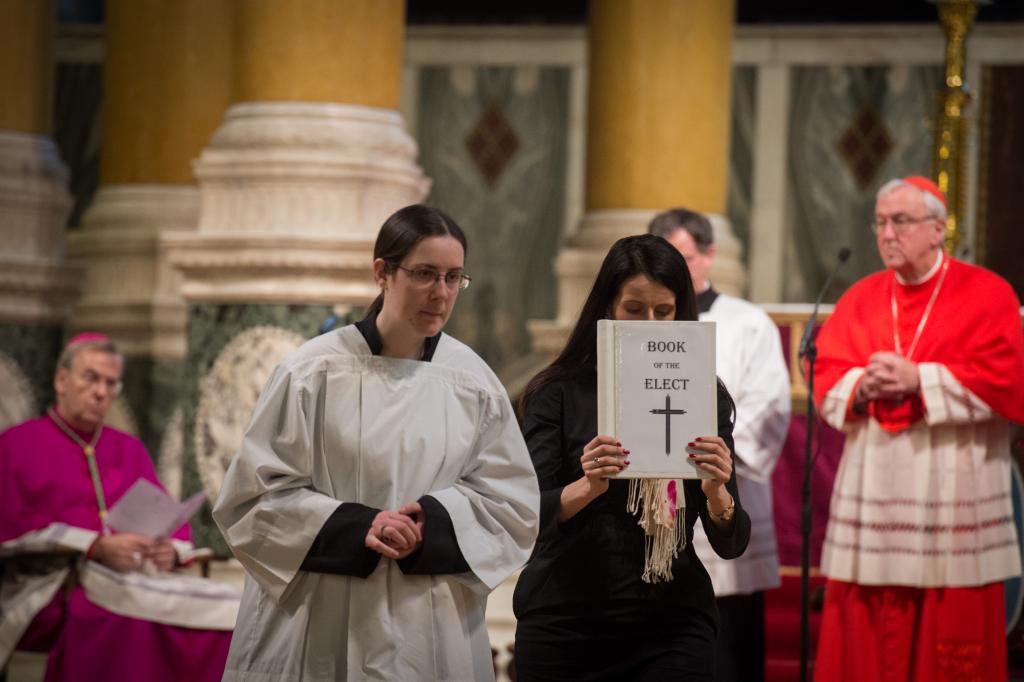 Warm welcome to Rite of Election