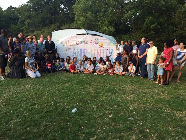 Celebrating diversity at Camp Unity in Borehamwood