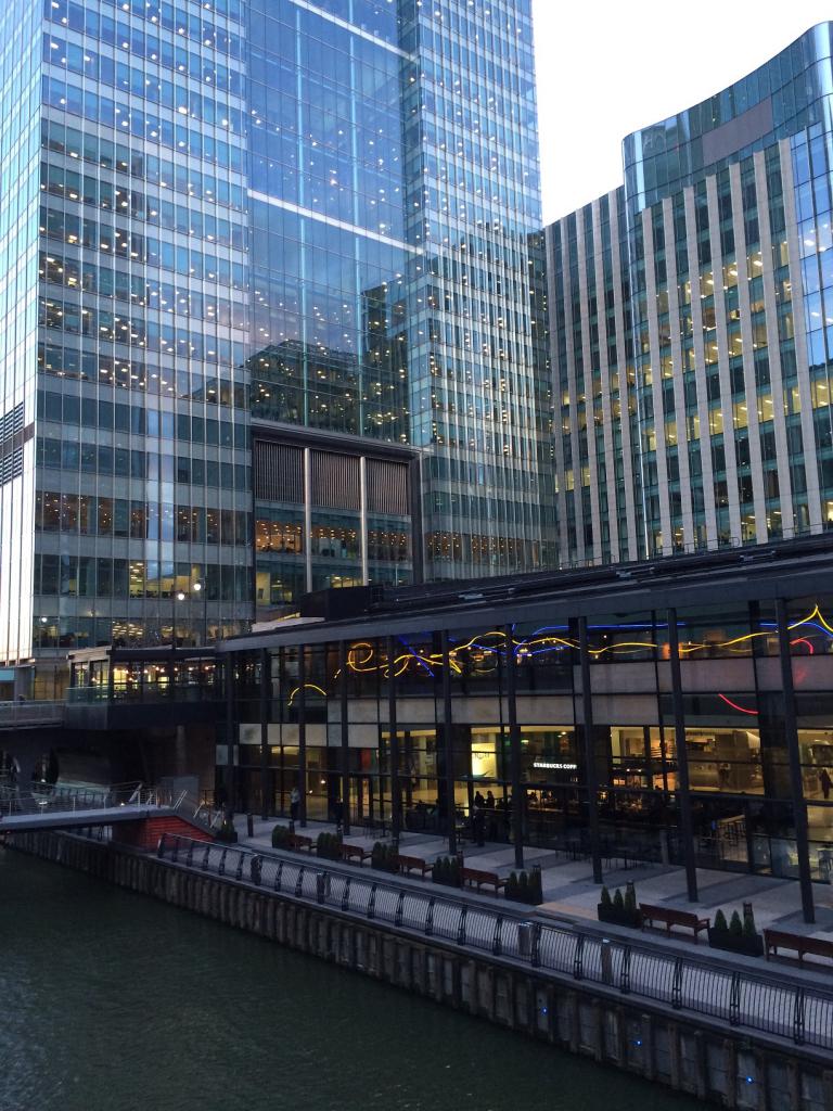 Ash Wednesday in Canary Wharf