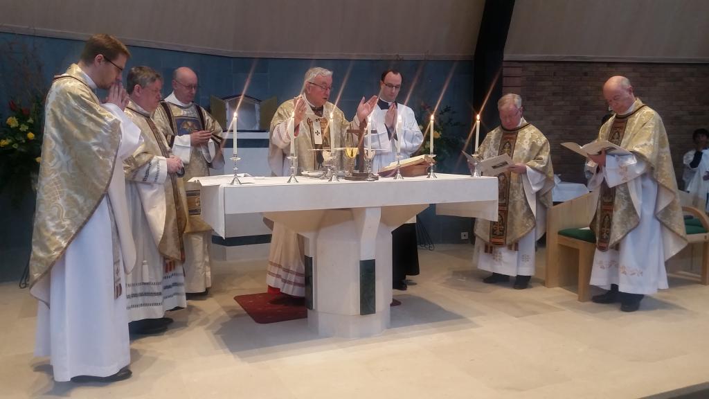 Cardinal Vincent Nichols Consecrates the Church of the Holy Family