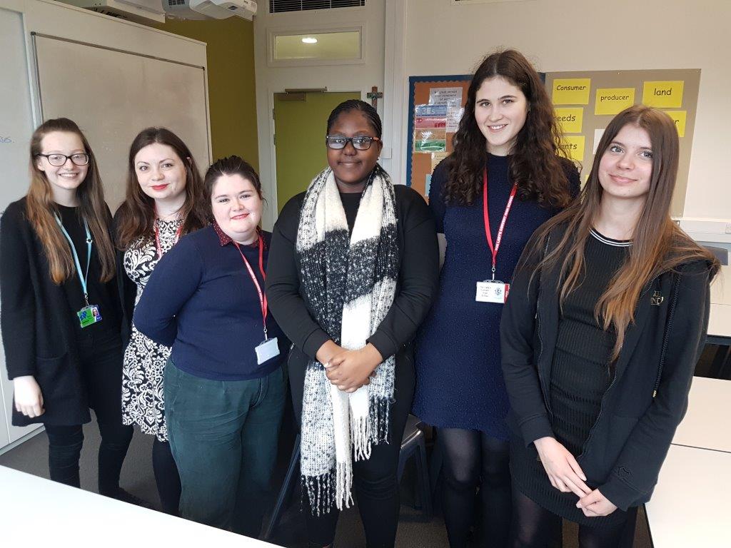 Caritas Ambassadors at Our Lady’s High School