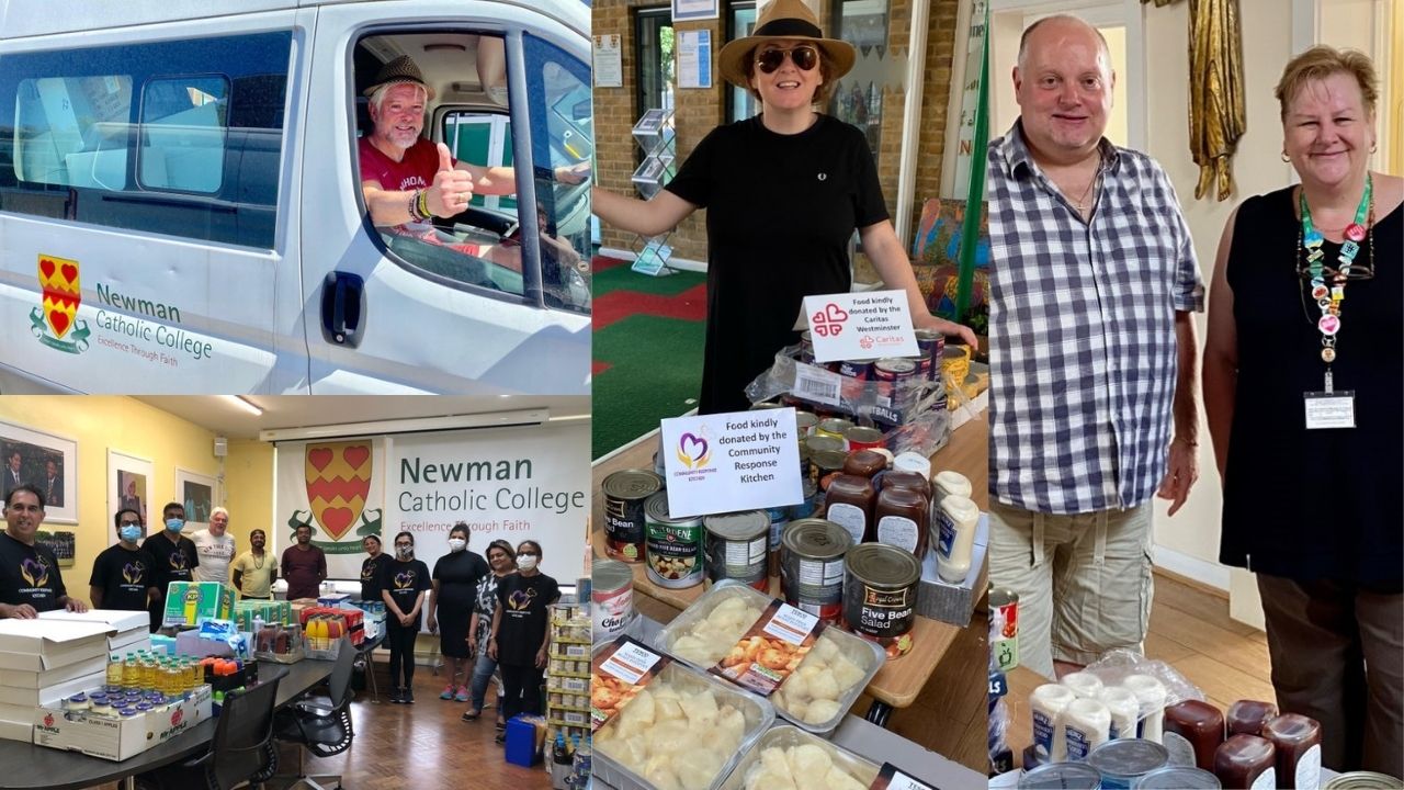Catholic schools step up to feed the hungry during COVID-19