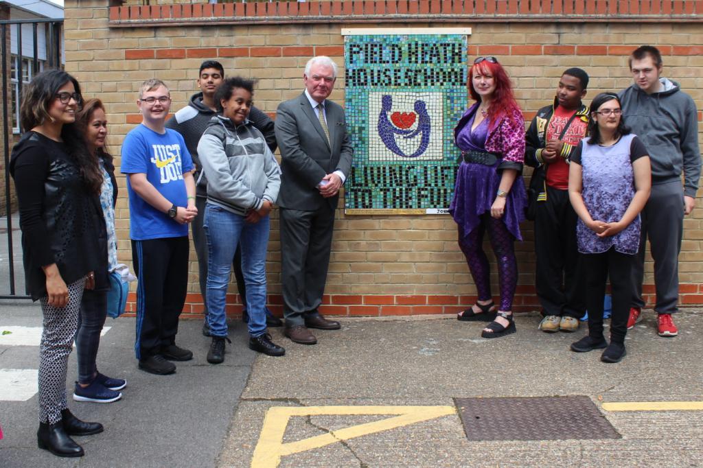 Community Art Project at Pield Heath