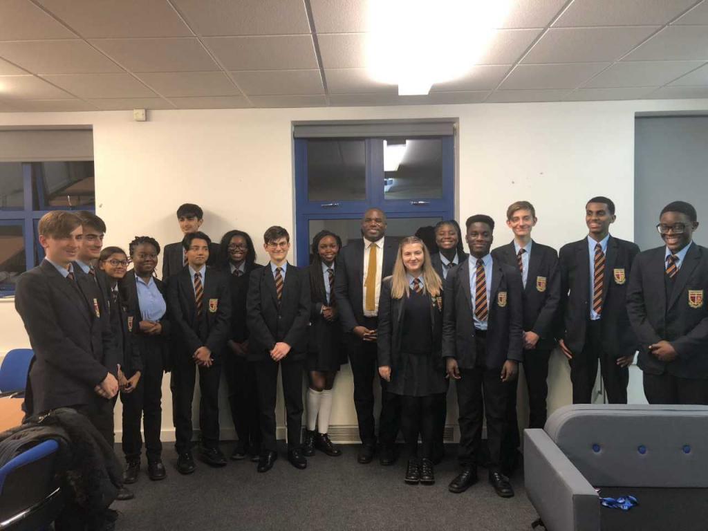 St Thomas More Pupils Mark Parliament Week with MP Q&A