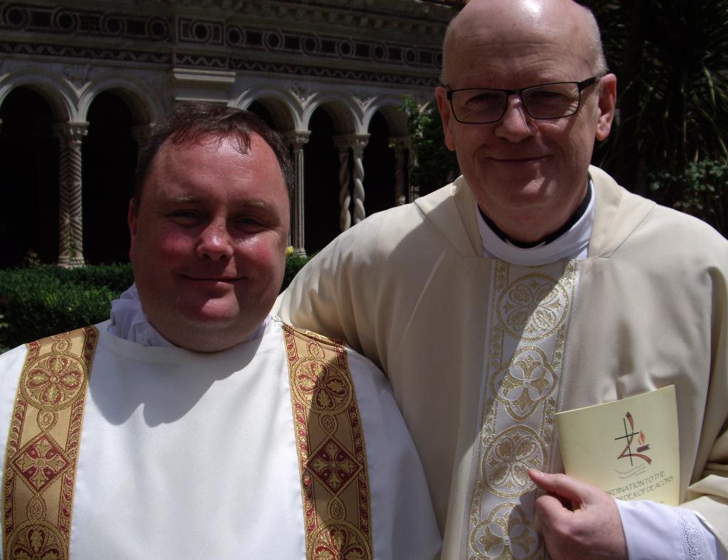 Tom Montgomery Ordained to the Diaconate in Rome