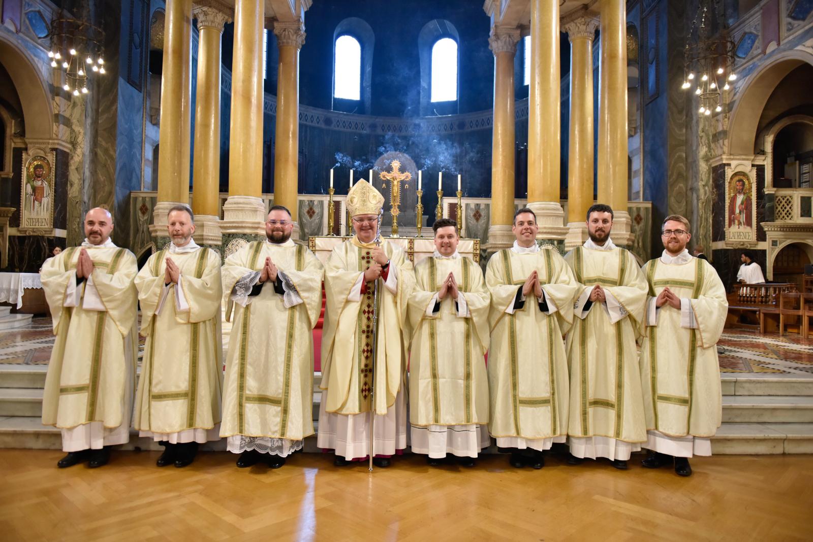 Rejoicing at diaconate ordinations