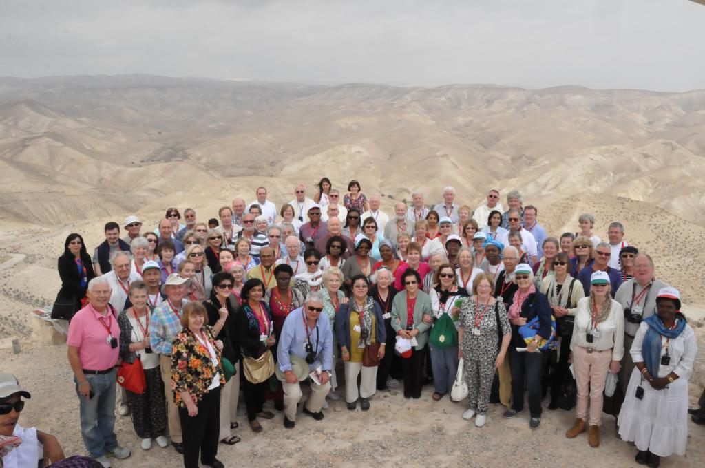 Day 4: Mass in the Desert, Jordan River and the Dead Sea