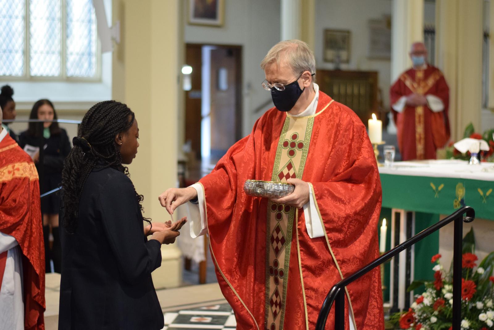 Bishop Nicholas celebrates St Peter and St Paul with Tower Hamlets school