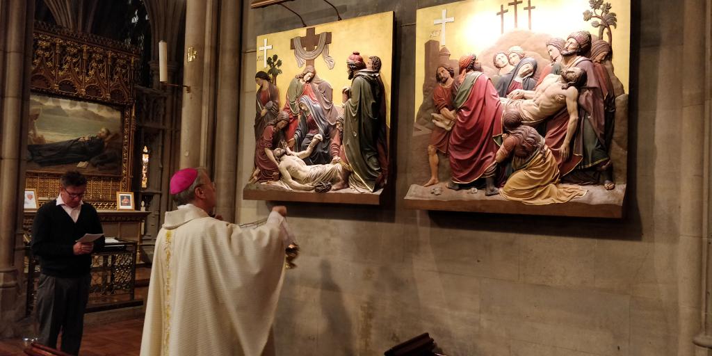 Blessing of Restored Stations of the Cross