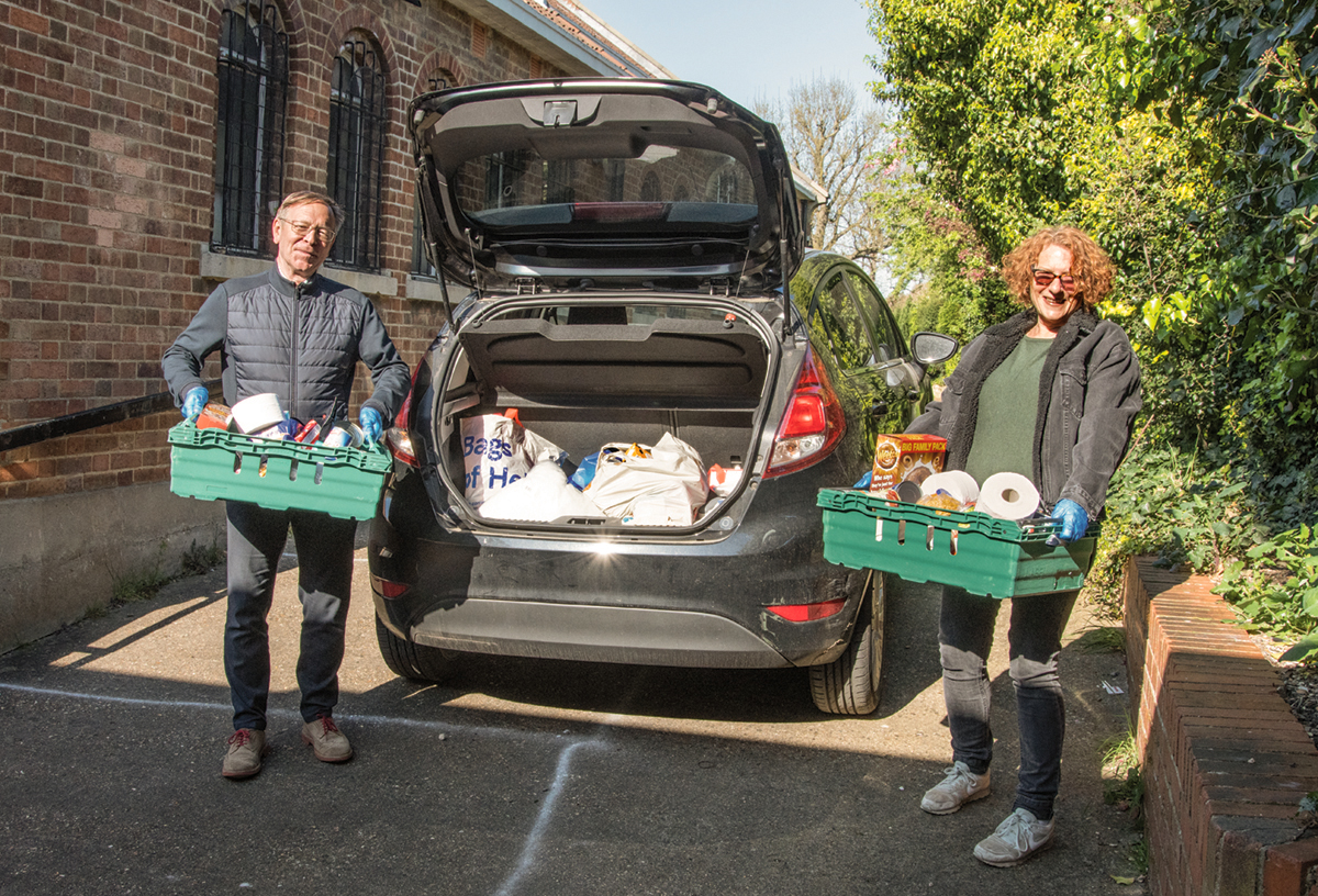 Finchley Foodbank continues tackling food poverty one year into pandemic