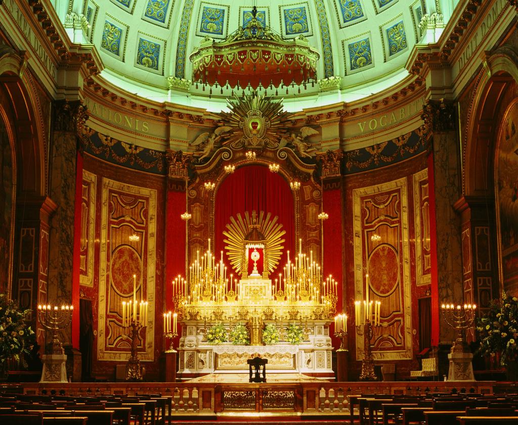 Quarant’Ore takes place at Brompton Oratory