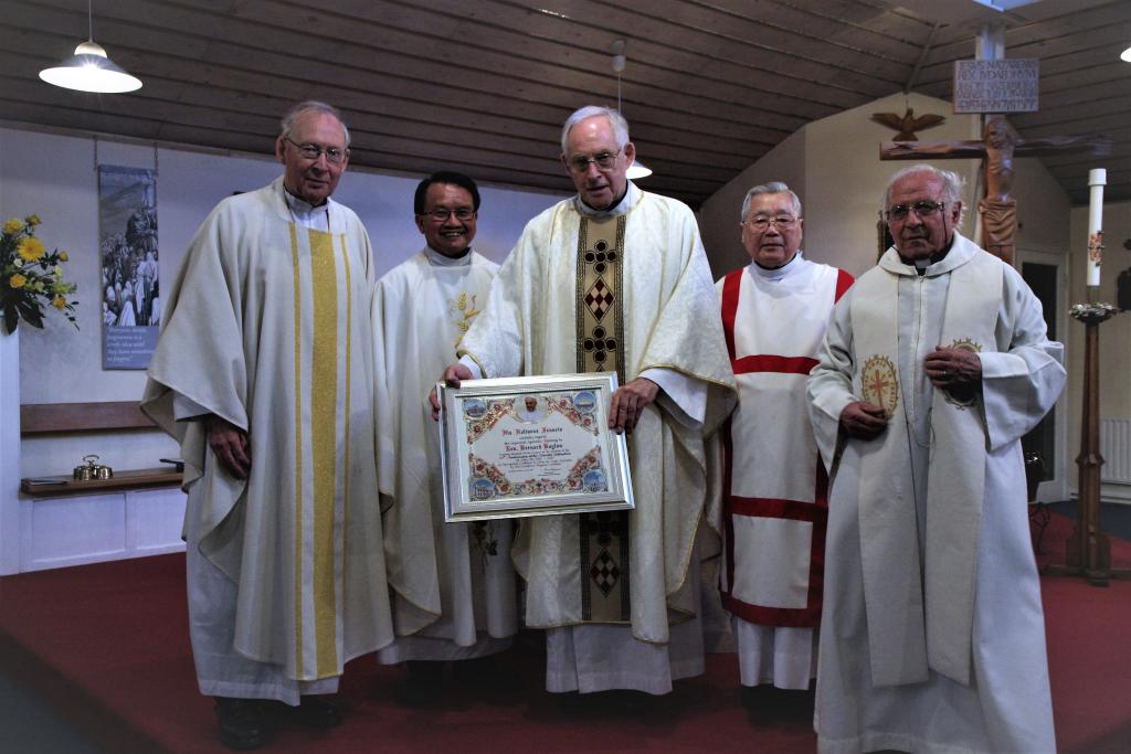 Jubilarian Mass at Hampton-on-Thames