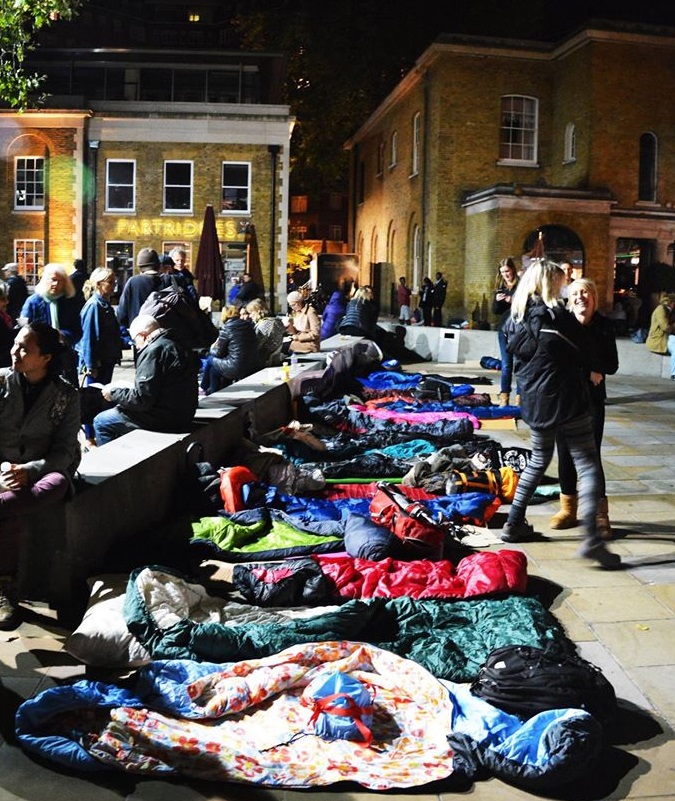 Glass Door Sleep Out, 7 October 2016