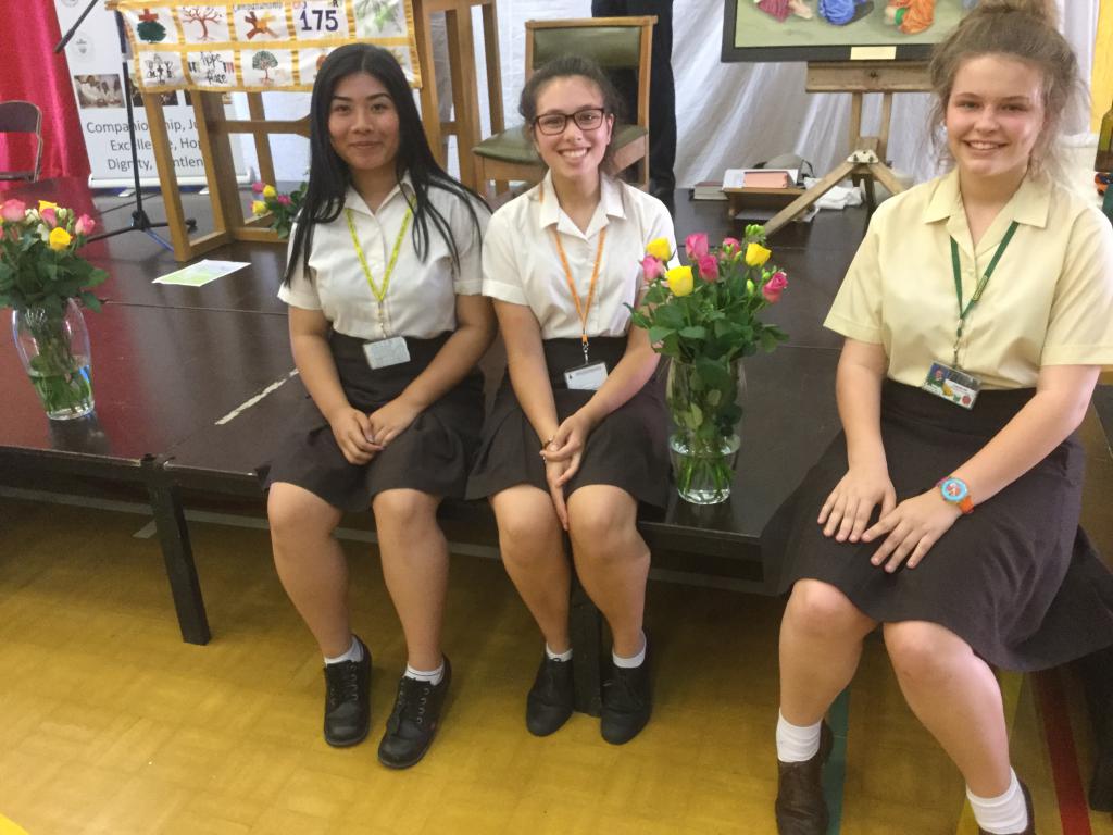 Gumley House FCJ whole shcool pilgrimage celebrating 176 years of education and their foundress, Marie Madeleine d’Houet.