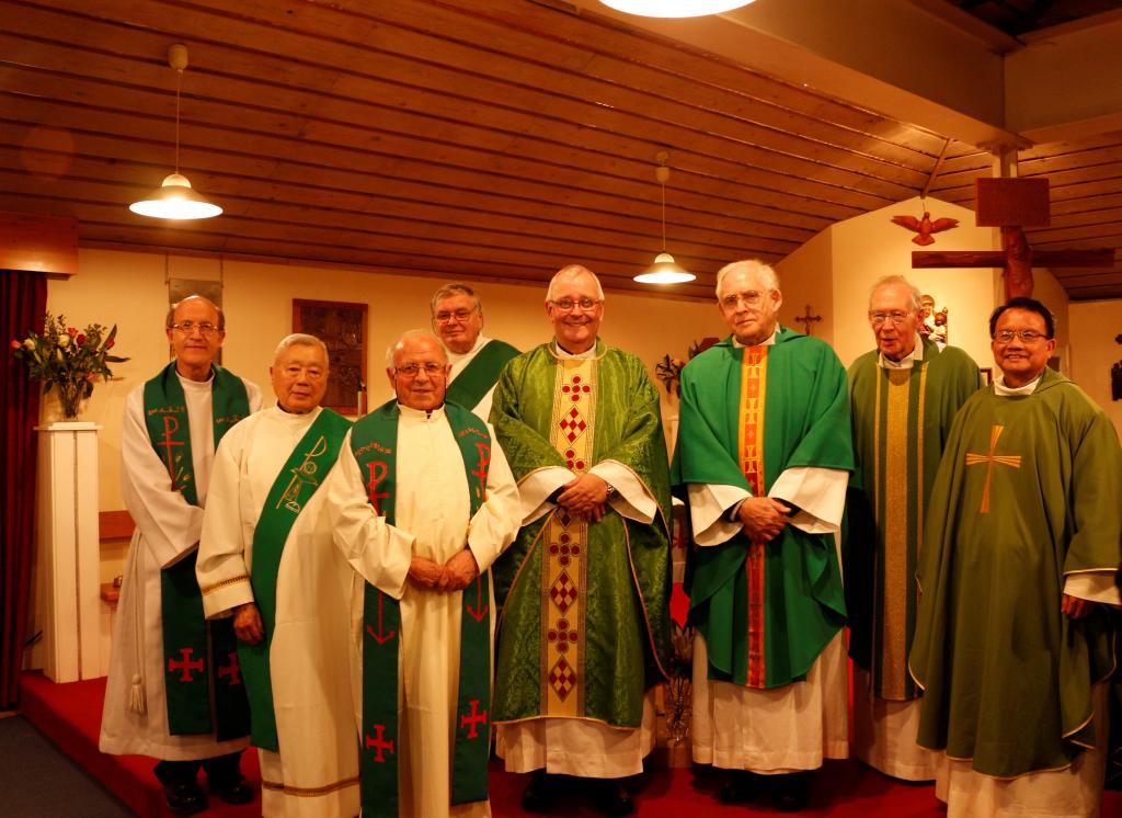 In recognition of priestly service at St Theodore’s
