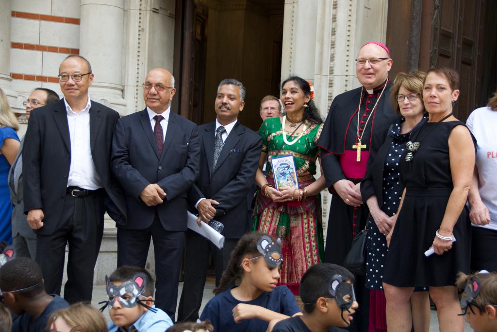 Schools gather for launch of International Story Circle