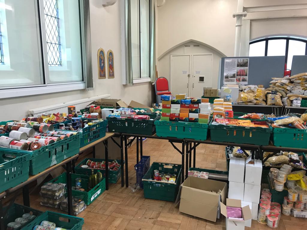 Caritas Westminster joins community groups to feed families in Hitchin