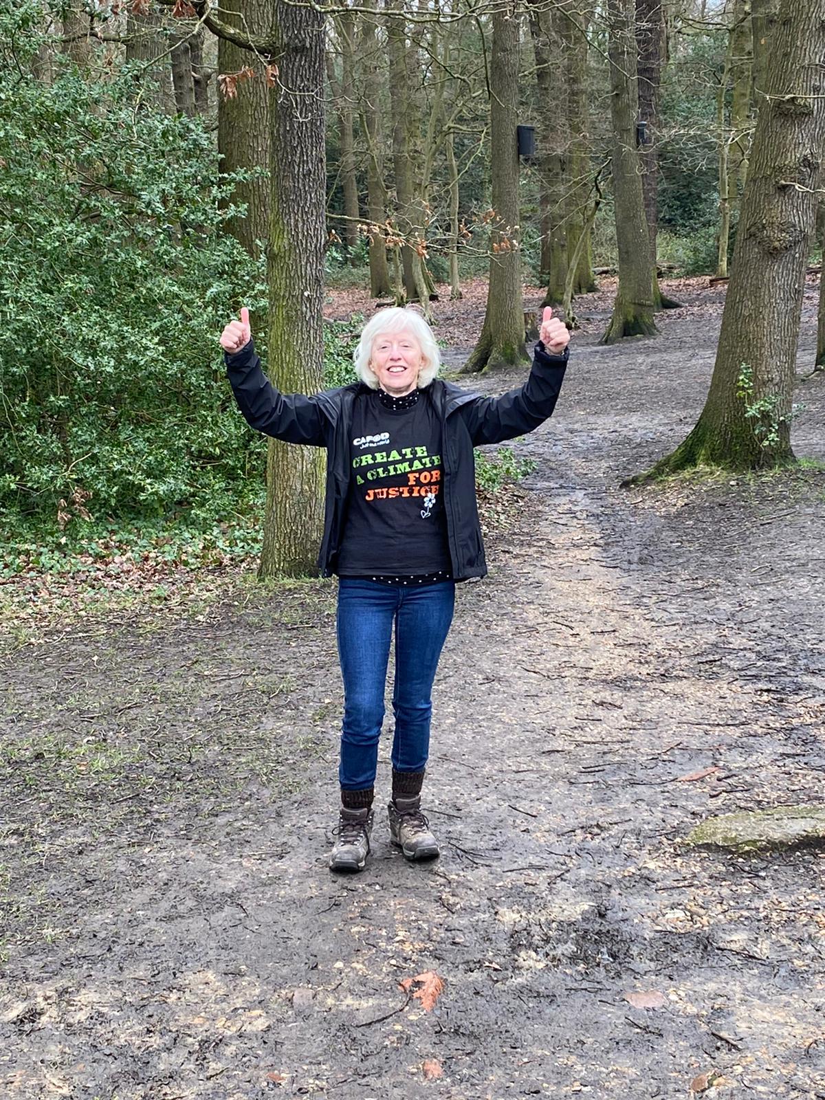 Enfield parishioner joins CAFOD in walking for water