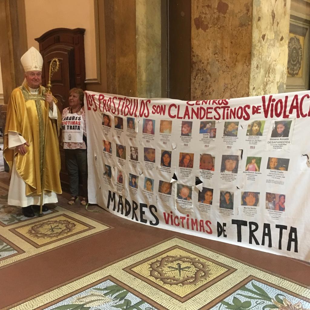 We have to recognise how we are part of the dynamics which lead to the captivity of victims of human trafficking, says Cardinal.