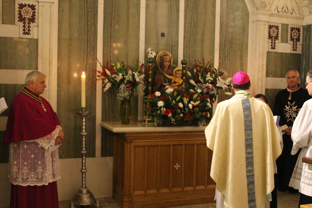 Our Lady of Walsingham Installed in Chapel of St George in Cathedral